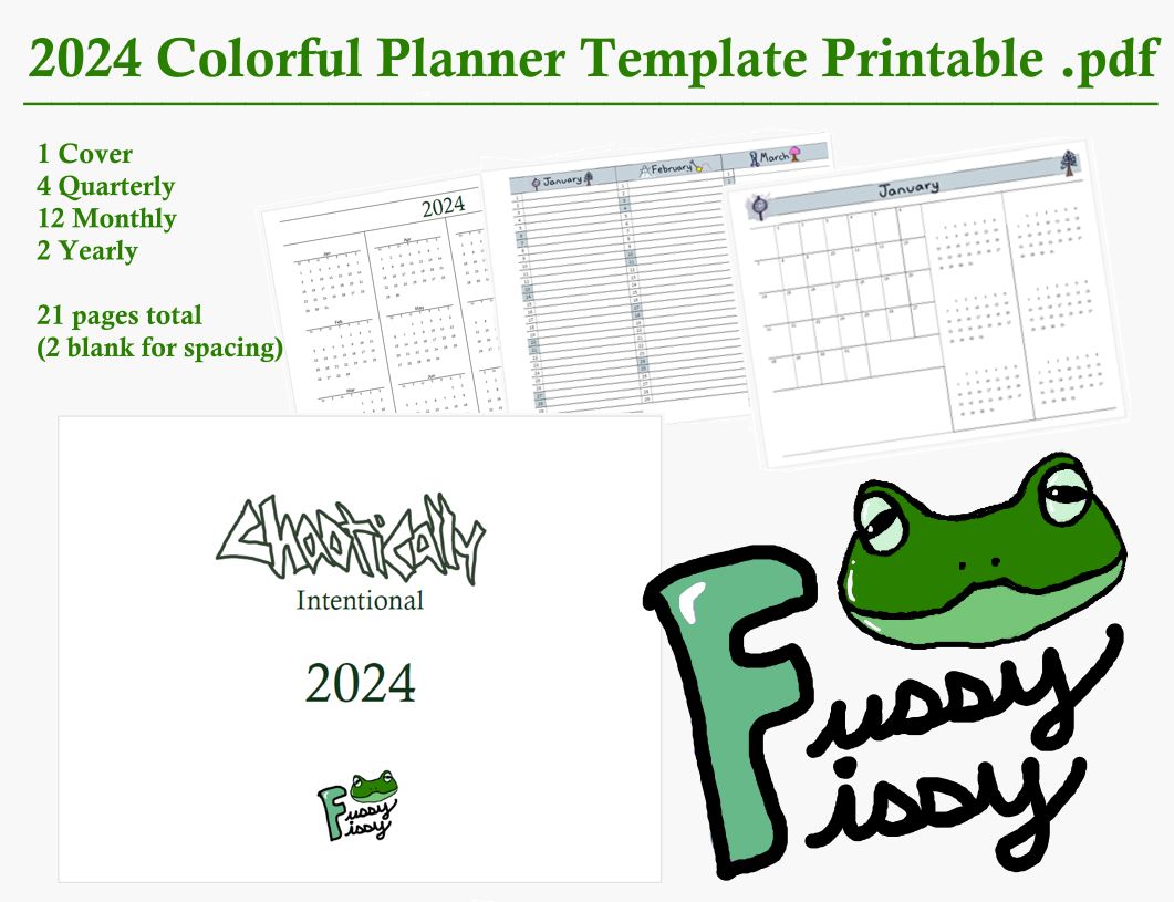 2024 Planner Template